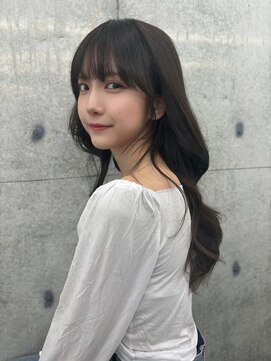 フォンズ(FONS) 透明感ダークグレージュカラー/赤味なしカラー/韓国くびれヘア