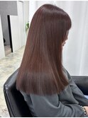 ☆20代30代40代レッドブラウンカラー髪質改善