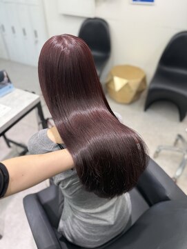 ペレ 渋谷(PELE) ミディアムヘア/暗めカラー/グランマッシュ/渋谷