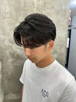 メンズサロン キング 心斎橋店(Men’s salon K!ng) ホワイトメッシュ/ツイスト/ツイスパ/パーマ/メンズ/眉毛/心斎橋