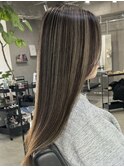ROUIS 津田沼 ナチュラルブラウンコントラストハイライト/津田沼