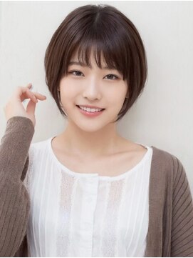 アース 豊橋店(HAIR&MAKE EARTH) 小顔ボブ丸みショート