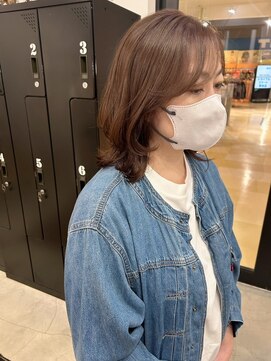 リンダ(LINDA) スモーキーブラウン/レイヤー/秋冬カラー[札幌美容室LINDA]