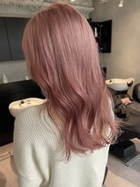 ホープ(hope)&nbsp;ピンクカラー/レイヤーカット/ブリーチ