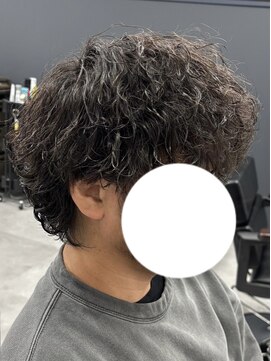 フイ 自由が丘(men's salon Hui) 波巻きパーマ/波巻きスパイラル/メンズパーマ
