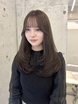 アイシー 表参道(ICY)&nbsp;ワンカールレイヤーカット/まろやかラベンダーベージュ