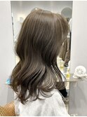 【Tierra美侑】イルミナカラーオリーブで作るミルクティーカラー