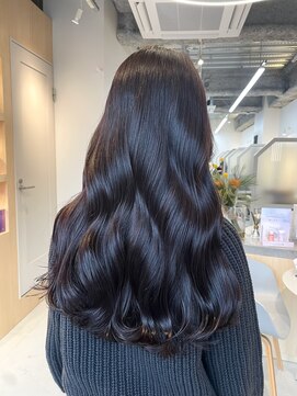 ツヤ髪スタイルダークカラー