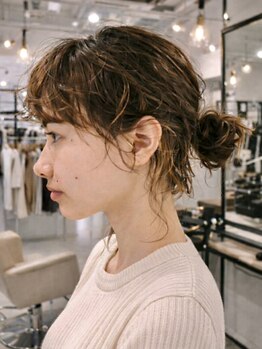 miiro 仙台東口/髪質改善/縮毛矯正ストレート/カラー/ショート【4月OPEN(予定)】の写真/可愛いアレンジはお任せ♪イベント内容や洋服に合わせたアレンジであなたの特別な日を彩ります。