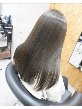 ヘアテリア リュウ 大塚(hair teria ryu) ロングレイヤー/アッシュブラウン