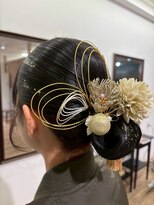 レイン(Rain) シニヨンヘア