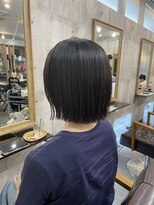 アムレヘアーエタ(amule hair eta) 【amule hair eta】ぱつっとボブスタイル