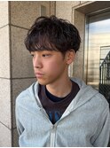 シャドウパーマ/無造作マッシュ/フェザーパーマ/メンズパーマ