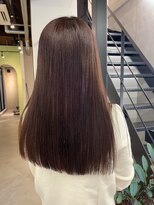 トゥループレイス(true place)&nbsp;さらさらストレート/春色ピンクブラウン