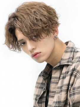 ブリーチ 名駅2号店(BLEACHi) 【BLEACHi】メンズマッシュ波打ちツイストスパイラルパーマ