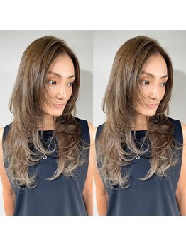 エイム(A-im)の写真/【透き通る質感・上質な艶感も思いのまま！透明感をぐっと引き上げるカラー技術を体感♪】