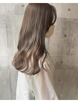 エミュ ヘアー(emu.hair) olive greige