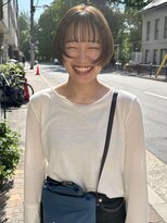 ヒツジ(hitsuji) ショートからボブにのばし中