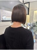 切りっぱなしボブ/ミニボブ/ショートボブ