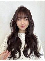ヘアーサロン リアン 熊谷2号店(hair salon Rien)&nbsp;cassis brown 顔周りcut°・*:.。.