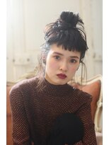 モードケイズ 西宮(MODE K's) おだんごヘア/大人かわいい/小顔/斜めバング/アシンメトリー