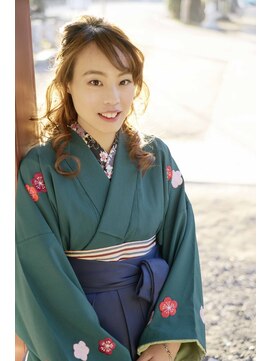 シュガーヘアメイク(Sugar hair make) ハーフアップ。（小手指店）