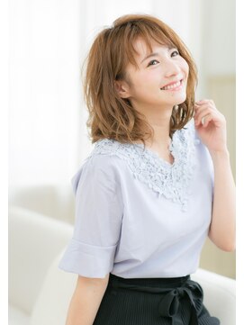 ラエティティア ロコ 刈谷店(Laetitia loco) シースルー ミディアム ナチュラル