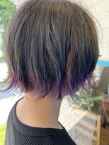 アトリエコパン(atelier copan)&nbsp;裾カラームラサキ