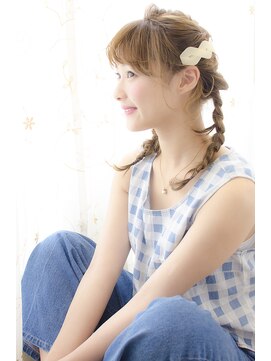 キートスバイガーランド (Kiitos by Garland) [kiitos/吉祥寺]☆透け感ガーリーミディ☆簡単アレンジ☆