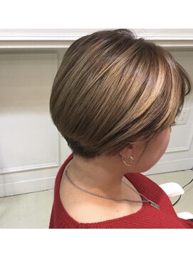 エル(EL by green) [ＡＫＩＫＯ]ブリーチ×アッシュブラウン☆0112327997