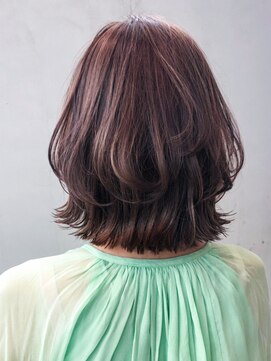 アイティー バイ アルバム 浦和店(IT by ALBUM) グレージュボブ_セシルカットココアブラウン_ba300391