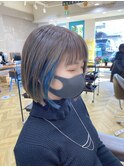☆ブルーインナーカラー☆