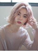 【kiito海老名/海老名駅】ピンクブロンド/ボブ/ケアブリーチ