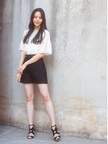 バルベストーキョーサウス(BARBES TOKYO SOUTH)&nbsp;20代・30代/大人可愛い/暗髪/ニュアンスカラー/ゆるウェーブ