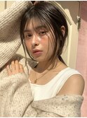 【beff 2F】顔周りカット×ローポニーテール