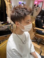アヴァンス 天王寺店(AVANCE.) MEN'S HAIR 刈り上げ×アップバング