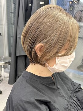 ヒビヲ(HIBIO) 脱白髪染めハイライト白髪ぼかしリタッチハイトーンダブルカラー