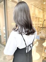 クイントネオリーブ 自由が丘正面口店(quint:neolive)&nbsp;ホワイトグレージュ/デジタルパーマ/フェザーパーマ/自由が丘