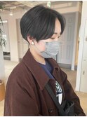 センターパートショート
