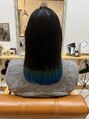 ヘア クリエイト ココカラ(hair create Cocokara) 毛先だけブリーチをして、オンカラーで個性的に。