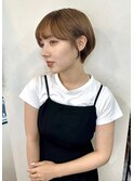 小顔ナチュラルショート/20代/30代/40代★似合わせカット