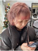 光の見え方で変わる！毛先にワンポイントカラー【井澤彩】