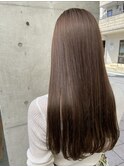 質感再生縮毛矯正とライトトリートメントで髪質改善　自由が丘