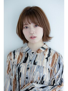 ノノリリ(NONORIRI) 20代30代40代大人可愛いボブディマロンブラウン秋色透明感カラー