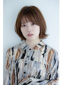 20代30代40代大人可愛いボブディマロンブラウン秋色透明感カラー