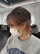 カルフール ロハス 草加東口店(Carrefour LOHAS)&nbsp;春っぽインナーカラー