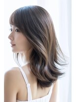 ロアゾブルーミュージアム(L'oiseau Bleu museum)&nbsp;表面だけレイヤーをいれワンカール巻くだけの簡単スタイル