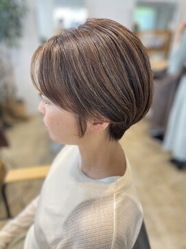 フェリチタ フィロ 大泉学園(FELICITA filo) ハンサムショート×大人ハイライト