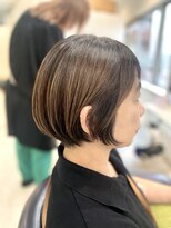 伸ばしかけにおすすめ！ミニボブ