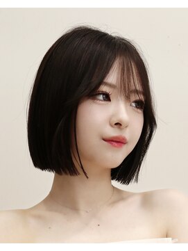 シン 原宿Verno店(Qin) LE SSERAFIMチェウォン風タッセルボブ